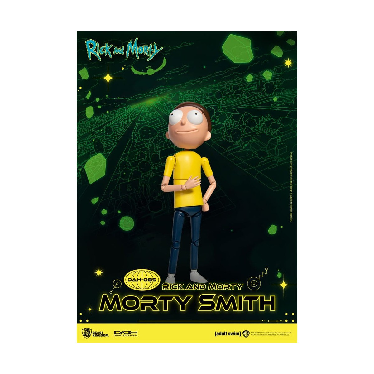 Regno delle bestie - Rick e Morty - Morty Smith Eroi d'azione dinamici