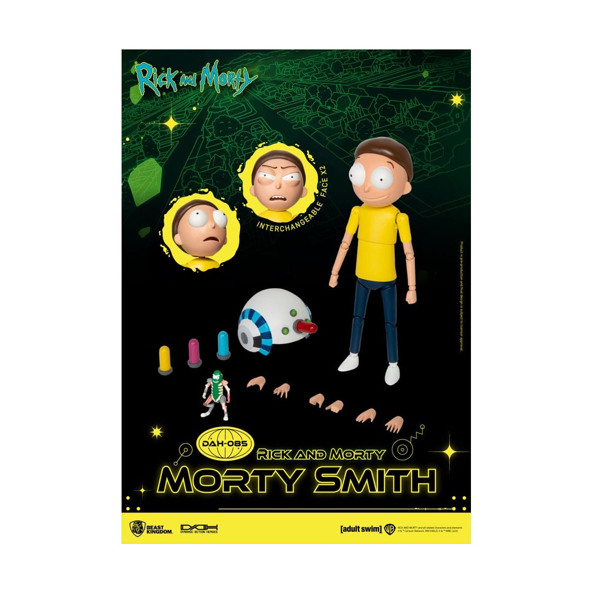 Regno delle bestie - Rick e Morty - Morty Smith Eroi d'azione dinamici