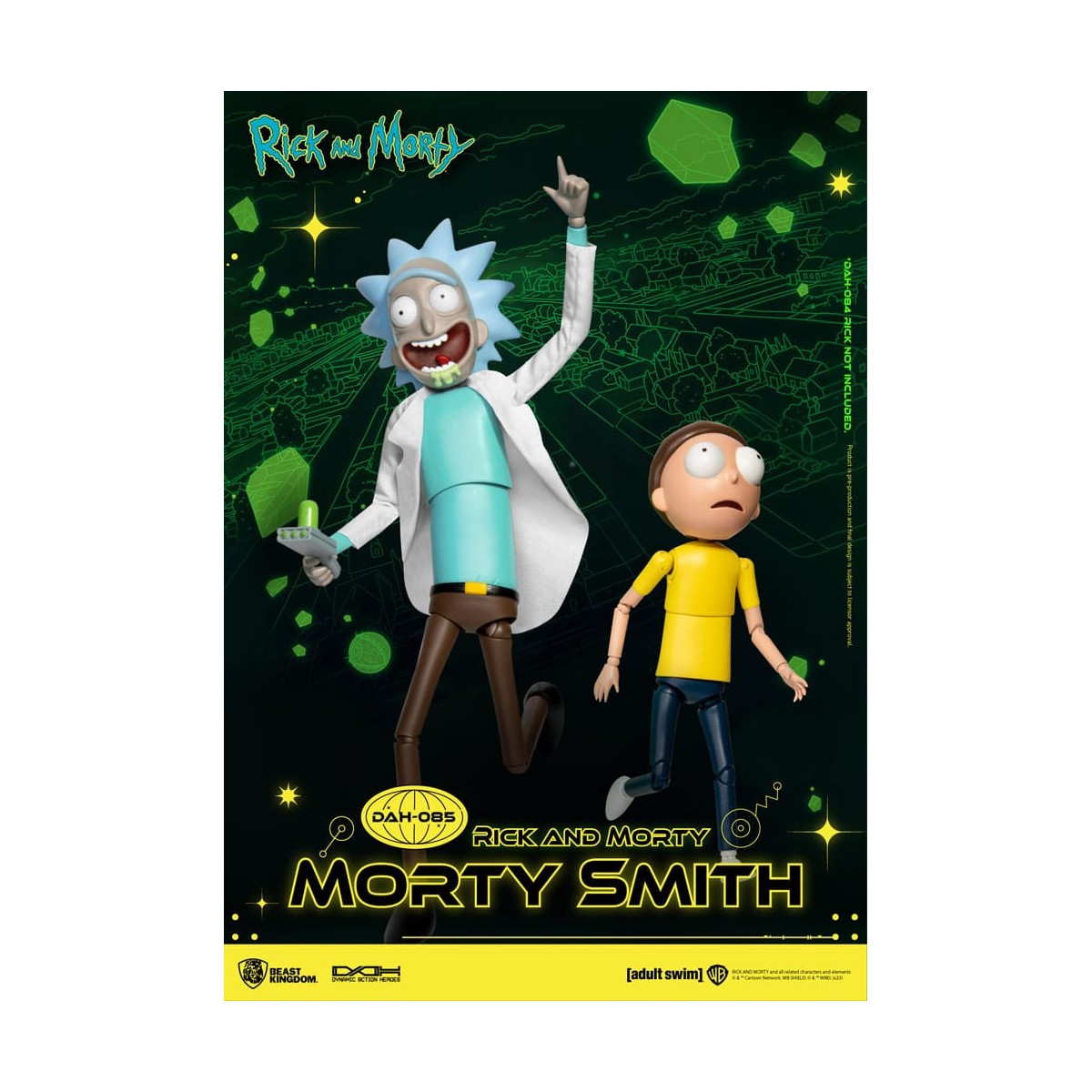 Regno delle bestie - Rick e Morty - Morty Smith Eroi d'azione dinamici