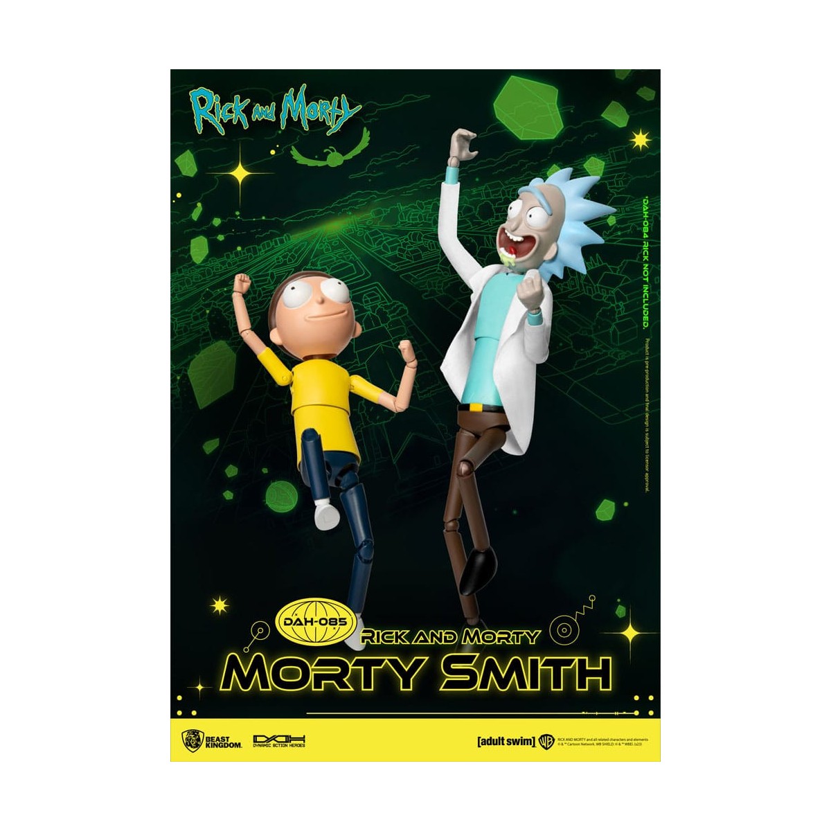 Regno delle bestie - Rick e Morty - Morty Smith Eroi d'azione dinamici