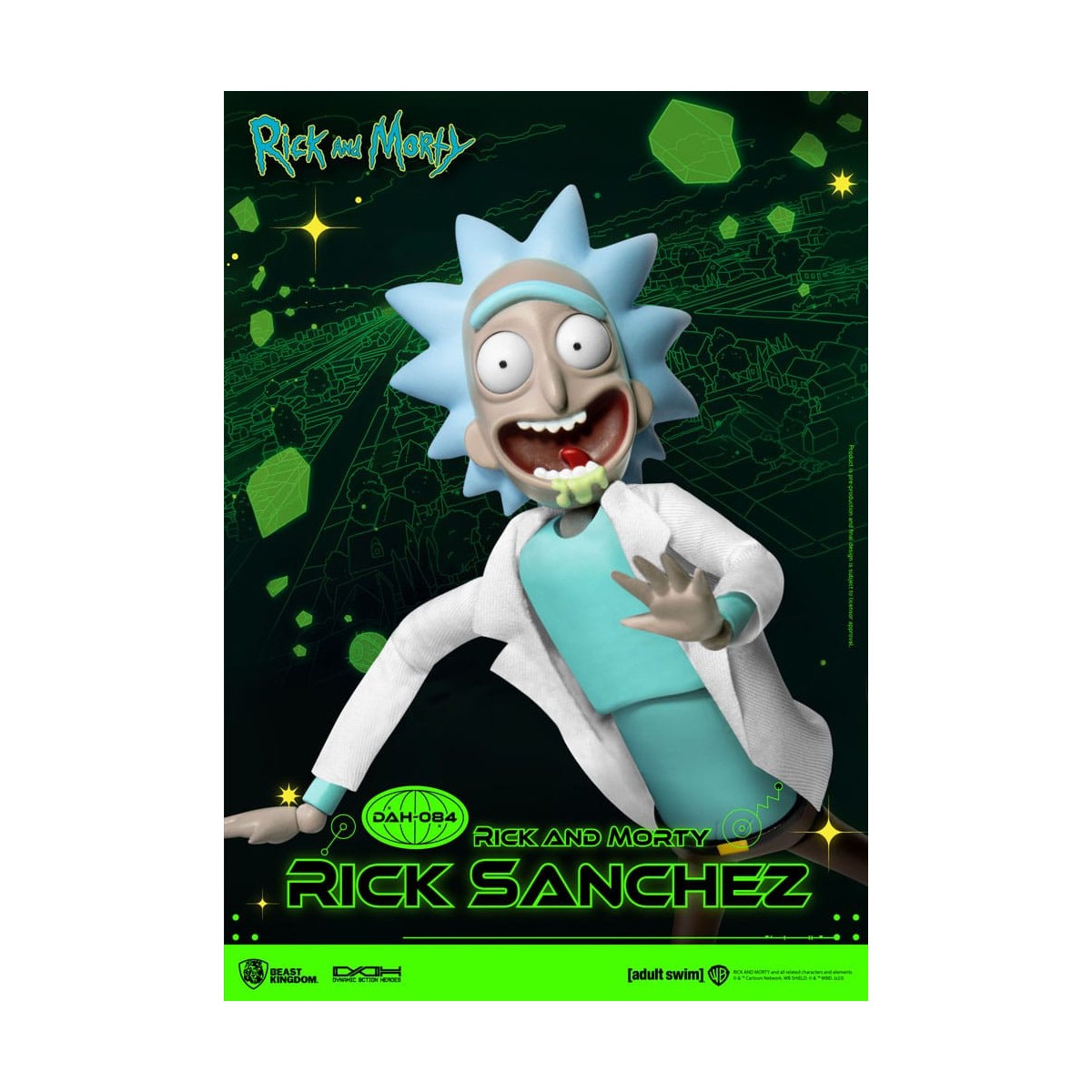Regno delle bestie - Rick e Morty - Eroi d'azione dinamici di Rick Sanchez