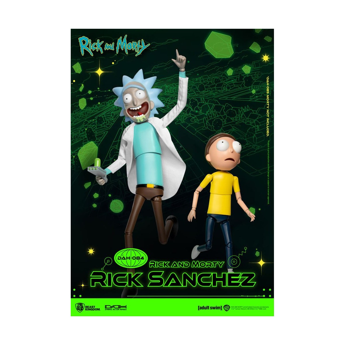 Regno delle bestie - Rick e Morty - Eroi d'azione dinamici di Rick Sanchez