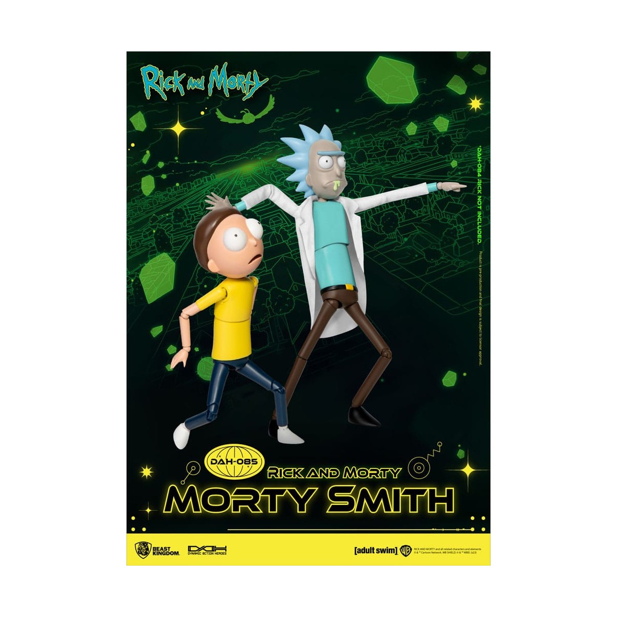 Regno delle bestie - Rick e Morty - Eroi d'azione dinamici di Rick Sanchez
