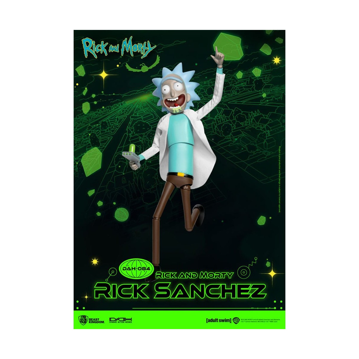 Regno delle bestie - Rick e Morty - Eroi d'azione dinamici di Rick Sanchez