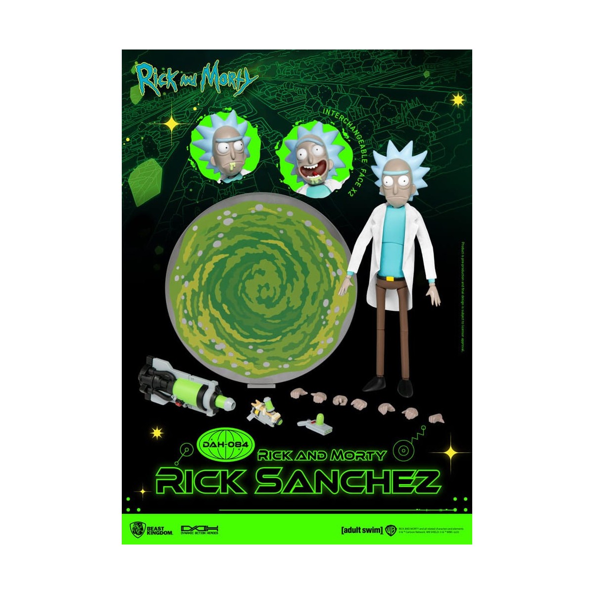 Regno delle bestie - Rick e Morty - Eroi d'azione dinamici di Rick Sanchez