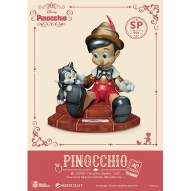 Beast Kingdom Disney - Master Craft Pinocchio in legno Ver. Edizione speciale