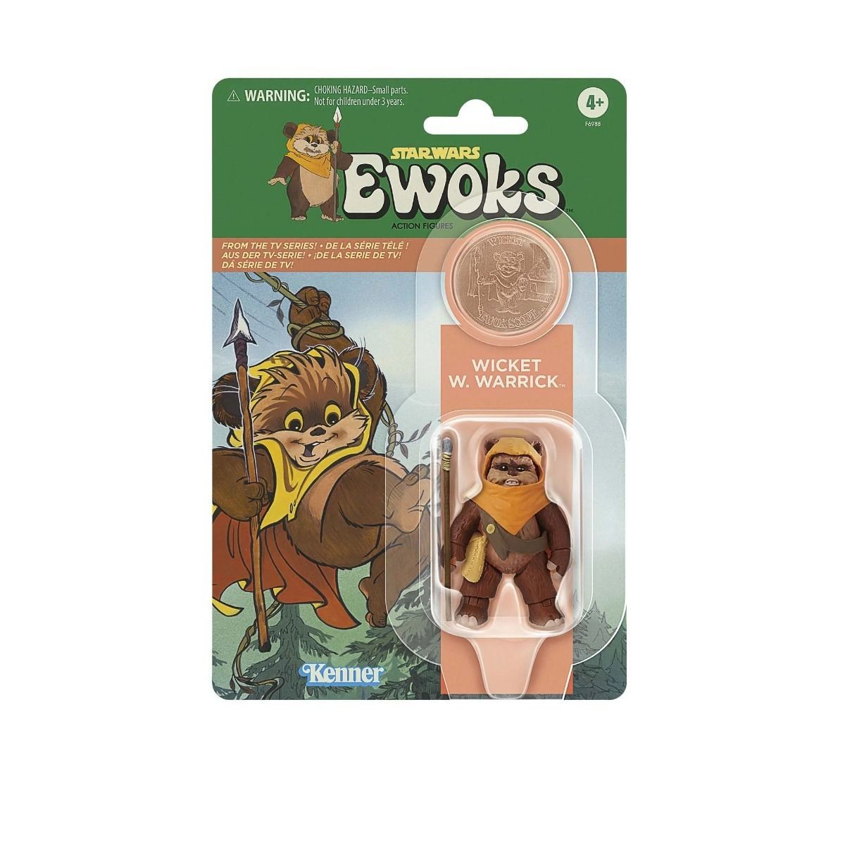 Hasbro - Star Wars Collezione Vintage - Wicket W. Warrick e Kneesaa 2 Pack - Ewoks