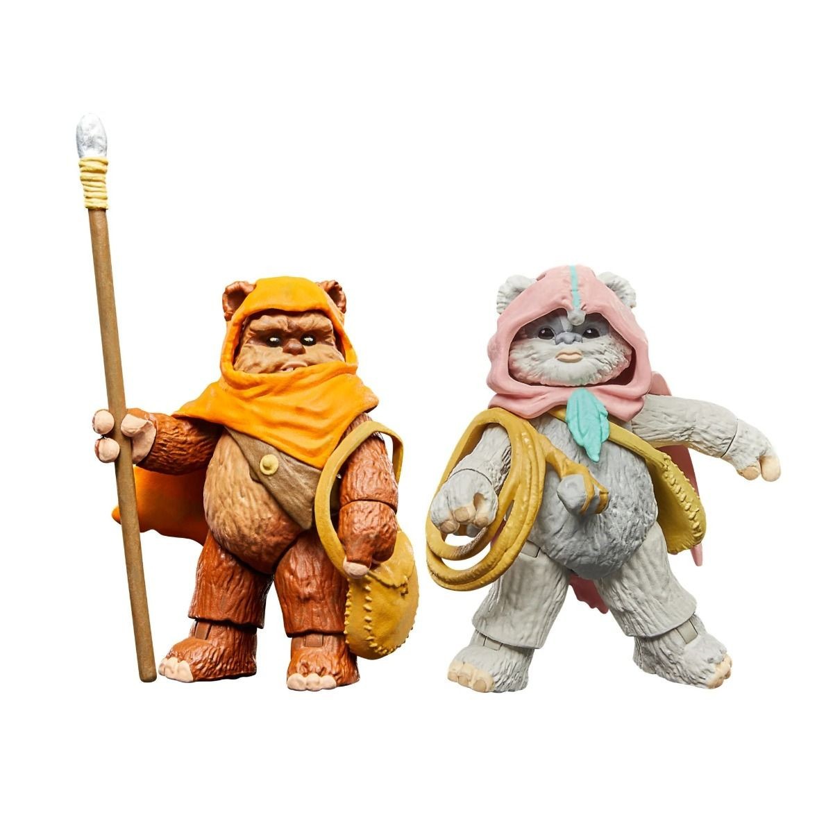 Hasbro - Star Wars Collezione Vintage - Wicket W. Warrick e Kneesaa 2 Pack - Ewoks