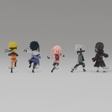 Banpresto Naruto - WCF NARUTO SHIPPUDEN - Set di 5 figure