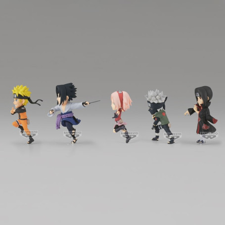 Banpresto Naruto - WCF NARUTO SHIPPUDEN - Set di 5 figure
