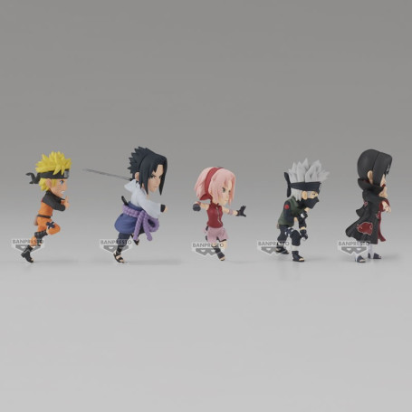 Banpresto Naruto - WCF NARUTO SHIPPUDEN - Set di 5 figure