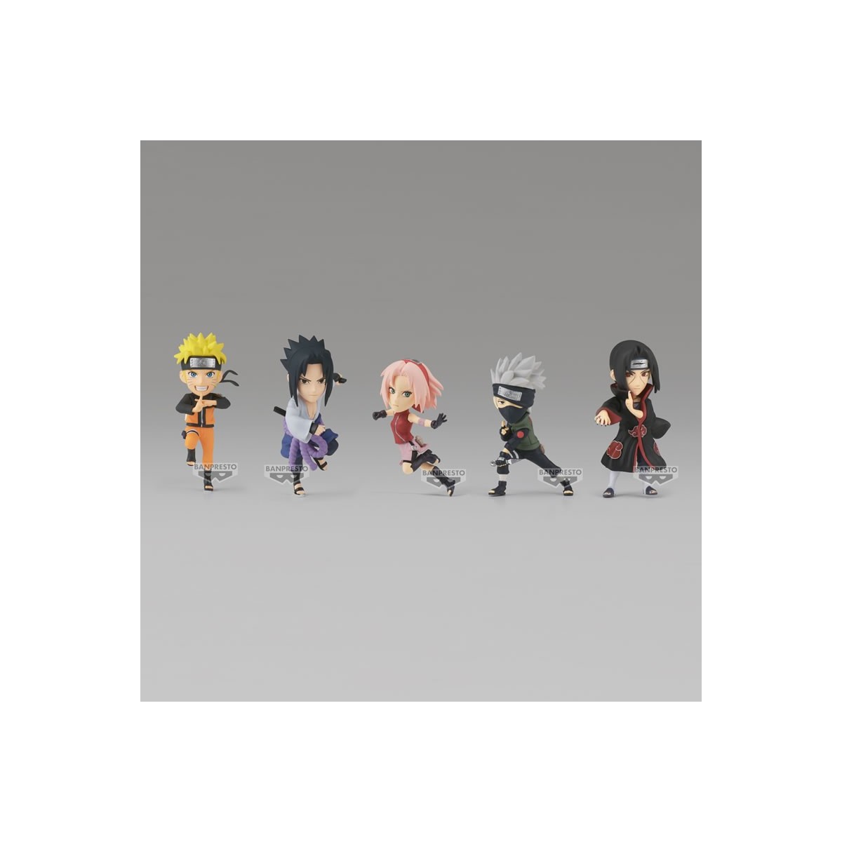 Banpresto Naruto - WCF NARUTO SHIPPUDEN - Set di 5 figure