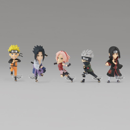 Banpresto Naruto - WCF NARUTO SHIPPUDEN - Set di 5 figure