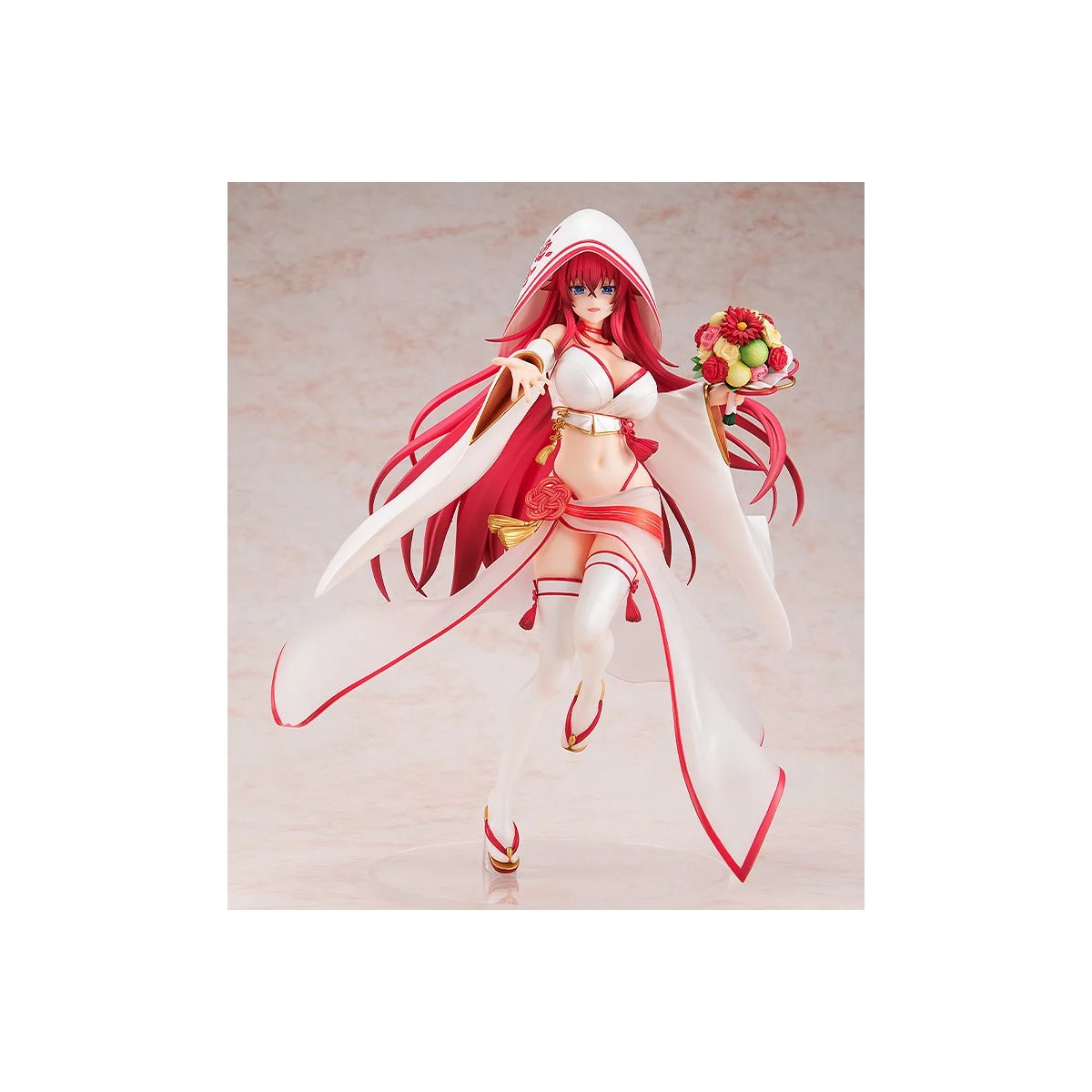 Goodsmile Kodokawa - Highschool Dxd Rias Gremory Versione Bikini Bianco Puro - Statua 1/7 in pvc