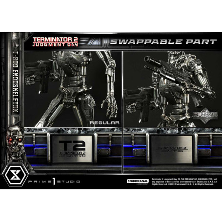 Prime 1 - Terminator 2 Il Giorno del Giudizio - Statua T800 Endoskeleton Versione Deluxe 1/3