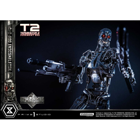 Prime 1 - Terminator 2 Il Giorno del Giudizio - Statua T800 Endoskeleton Versione Deluxe 1/3