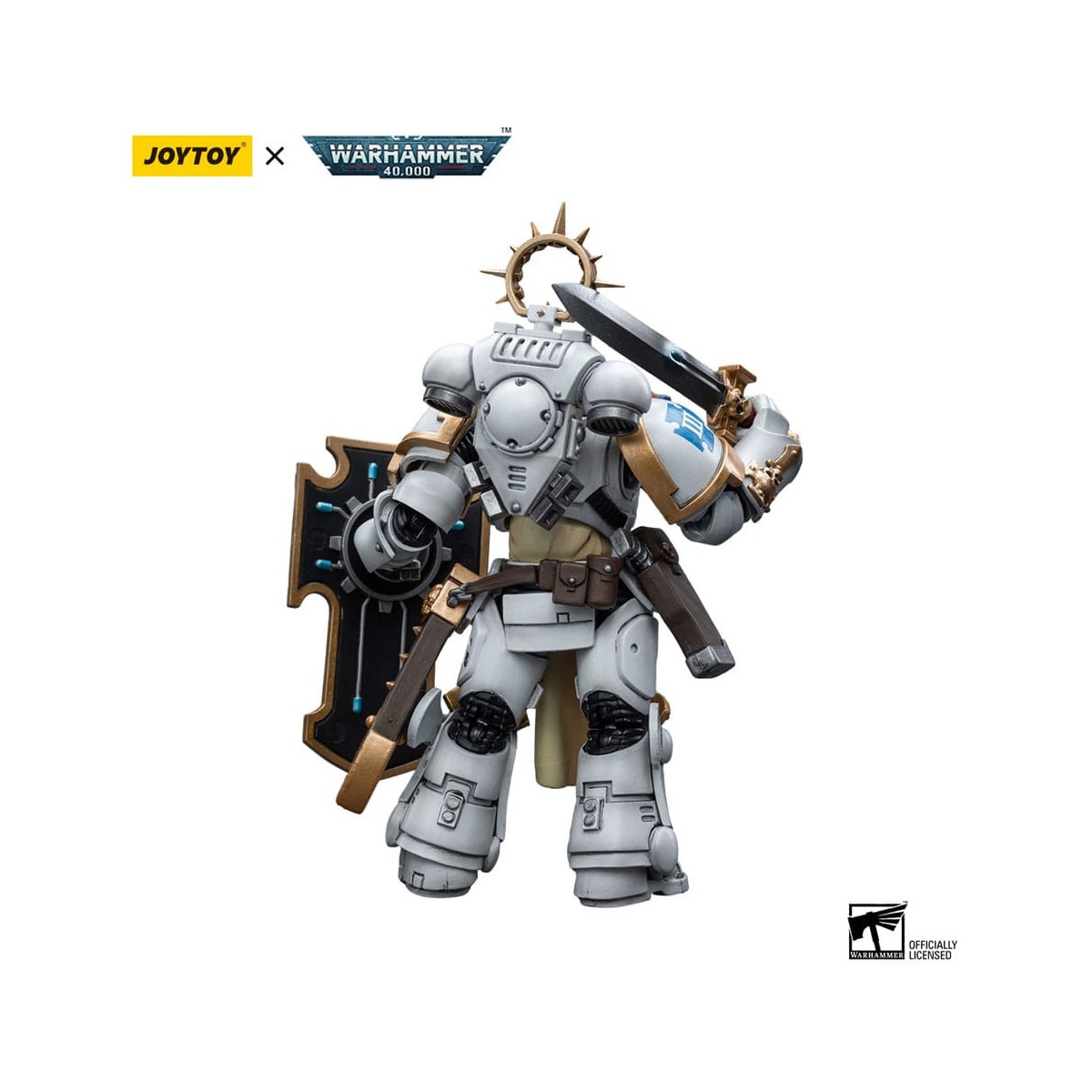 JoyToy Space Marine - Consoli Bianchi - Veterano Bladeguard 1/18 - Warhammer 40K