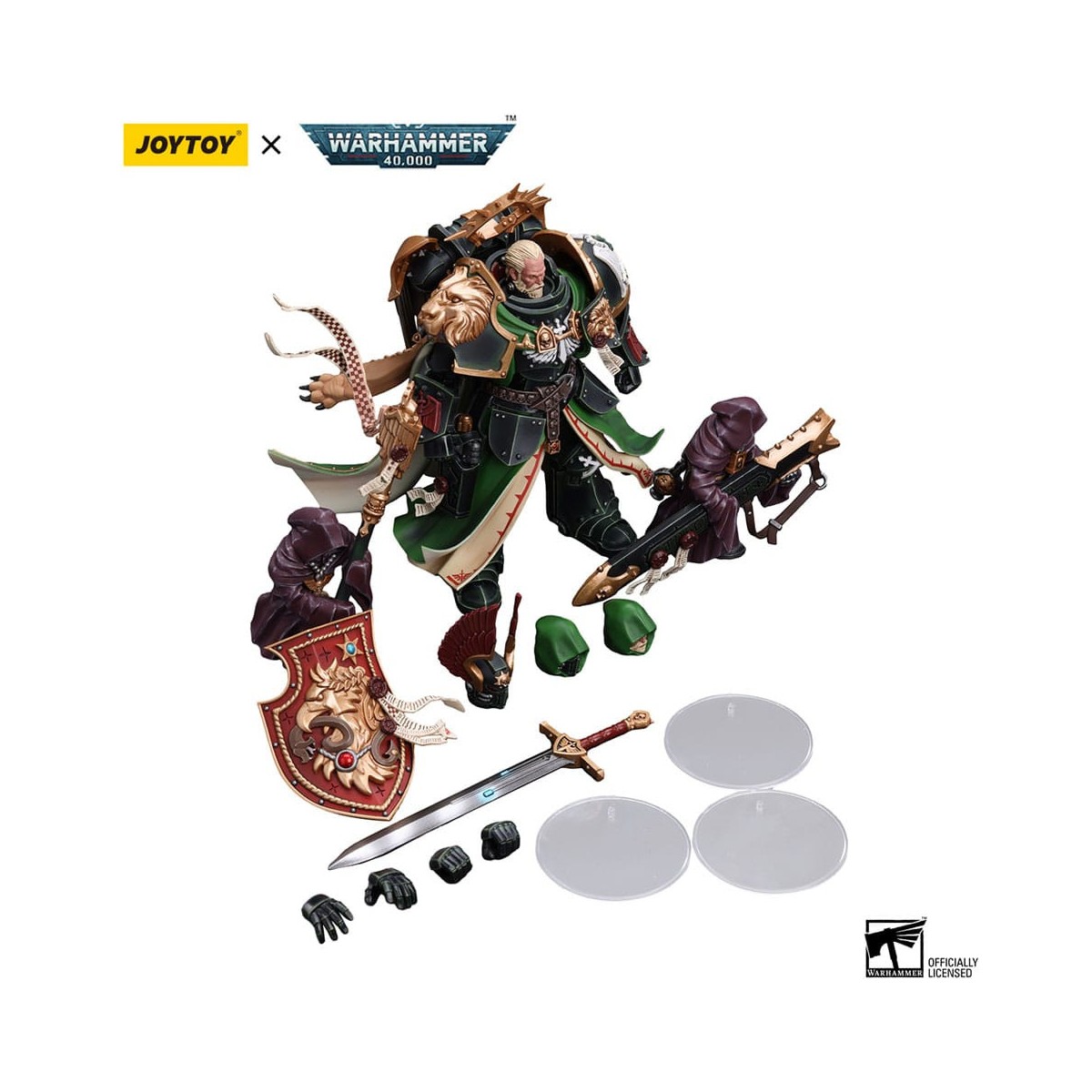 JoyToy Space Marine - Angeli Oscuri - Primarca Lion El' Jonson 1/18 - Warhammer 40K