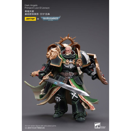 JoyToy Space Marine - Angeli Oscuri - Primarca Lion El' Jonson 1/18 - Warhammer 40K