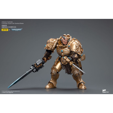 JoyToy Space Marine - Guardia custode Adeptus Custodes con lama della sentinella 1/18