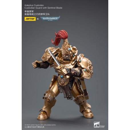 JoyToy Space Marine - Guardia custode Adeptus Custodes con lama della sentinella 1/18