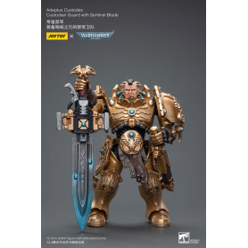 JoyToy Space Marine - Guardia custode Adeptus Custodes con lama della sentinella 1/18