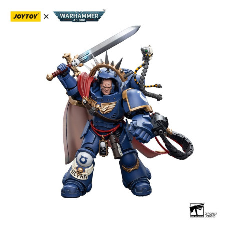 JoyToy Space Marine - Ultramarines - Capitano Ultramarines in armatura Gravis 1/18 - Warhammer 40K