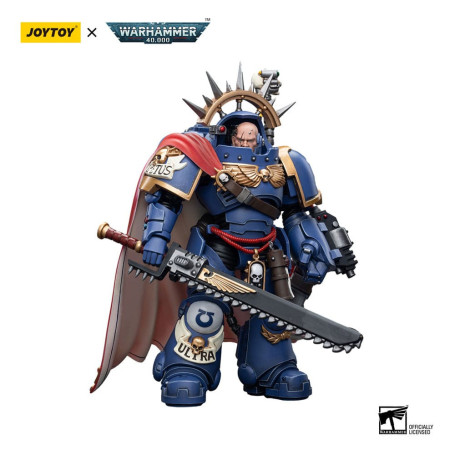 JoyToy Space Marine - Ultramarines - Capitano Ultramarines in armatura Gravis 1/18 - Warhammer 40K