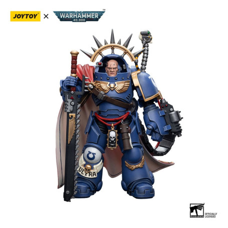 JoyToy Space Marine - Ultramarines - Capitano Ultramarines in armatura Gravis 1/18 - Warhammer 40K