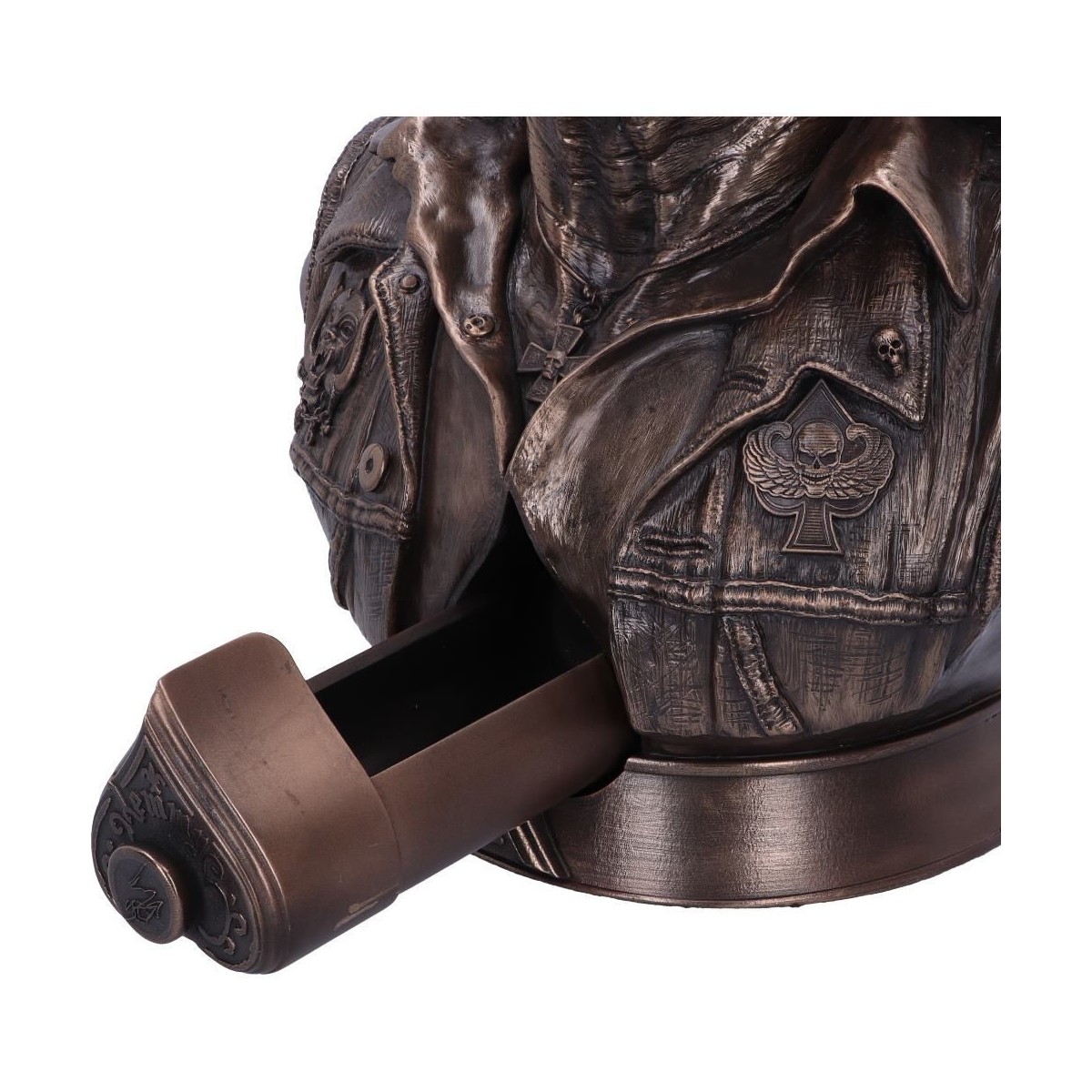 Knucklebonz - Motorhead - Busto di bronzo di Lemmy