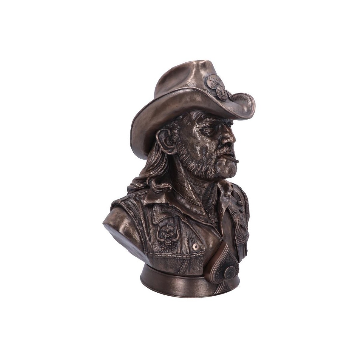 Knucklebonz - Motorhead - Busto di bronzo di Lemmy