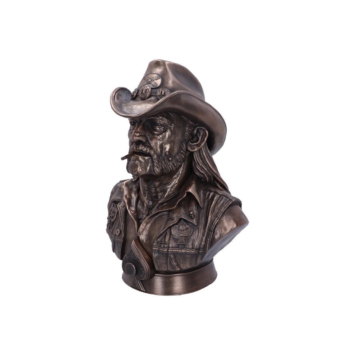 Knucklebonz - Motorhead - Busto di bronzo di Lemmy