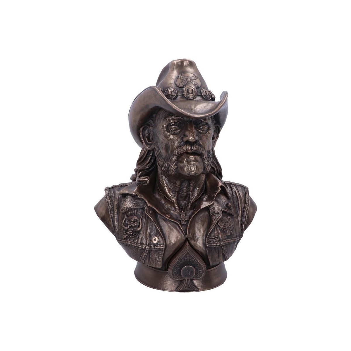 Knucklebonz - Motorhead - Busto di bronzo di Lemmy
