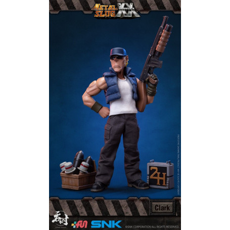 Tunshi Studio - Metal Slug XX - Clark Still 1/12 - Guerrieri Ikari