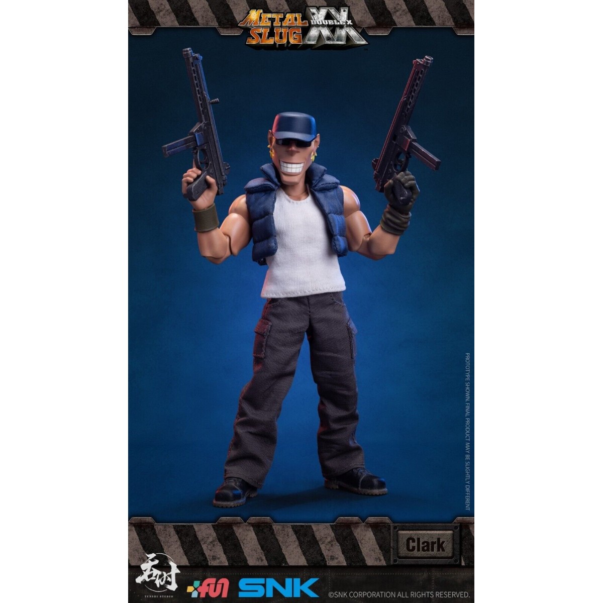 Tunshi Studio - Metal Slug XX - Clark Still 1/12 - Guerrieri Ikari