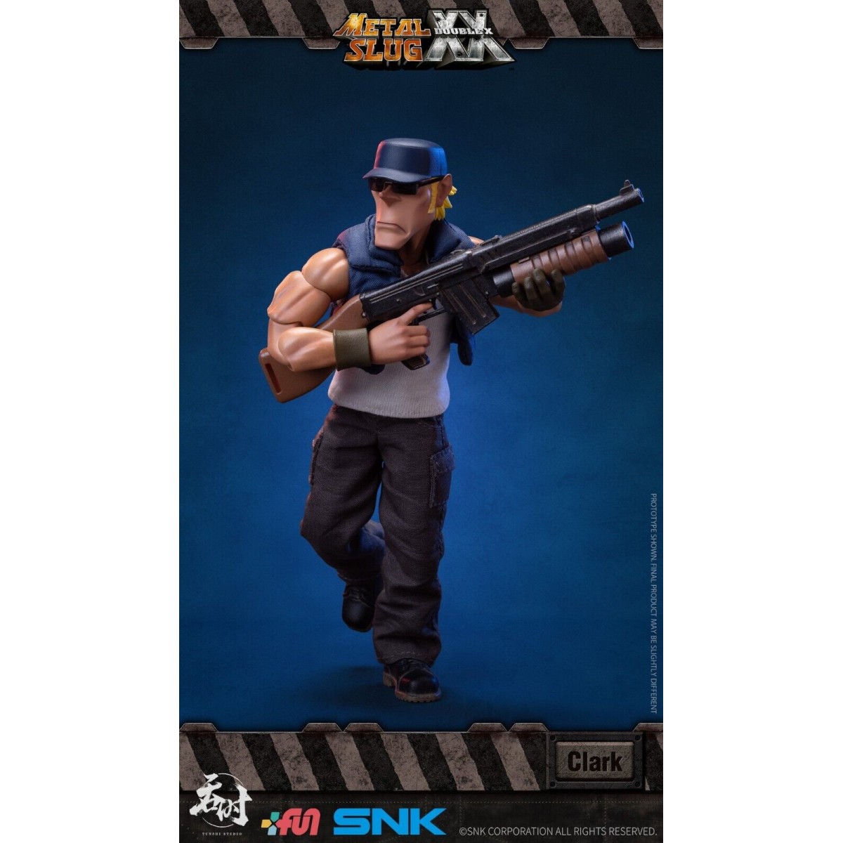 Tunshi Studio - Metal Slug XX - Clark Still 1/12 - Guerrieri Ikari