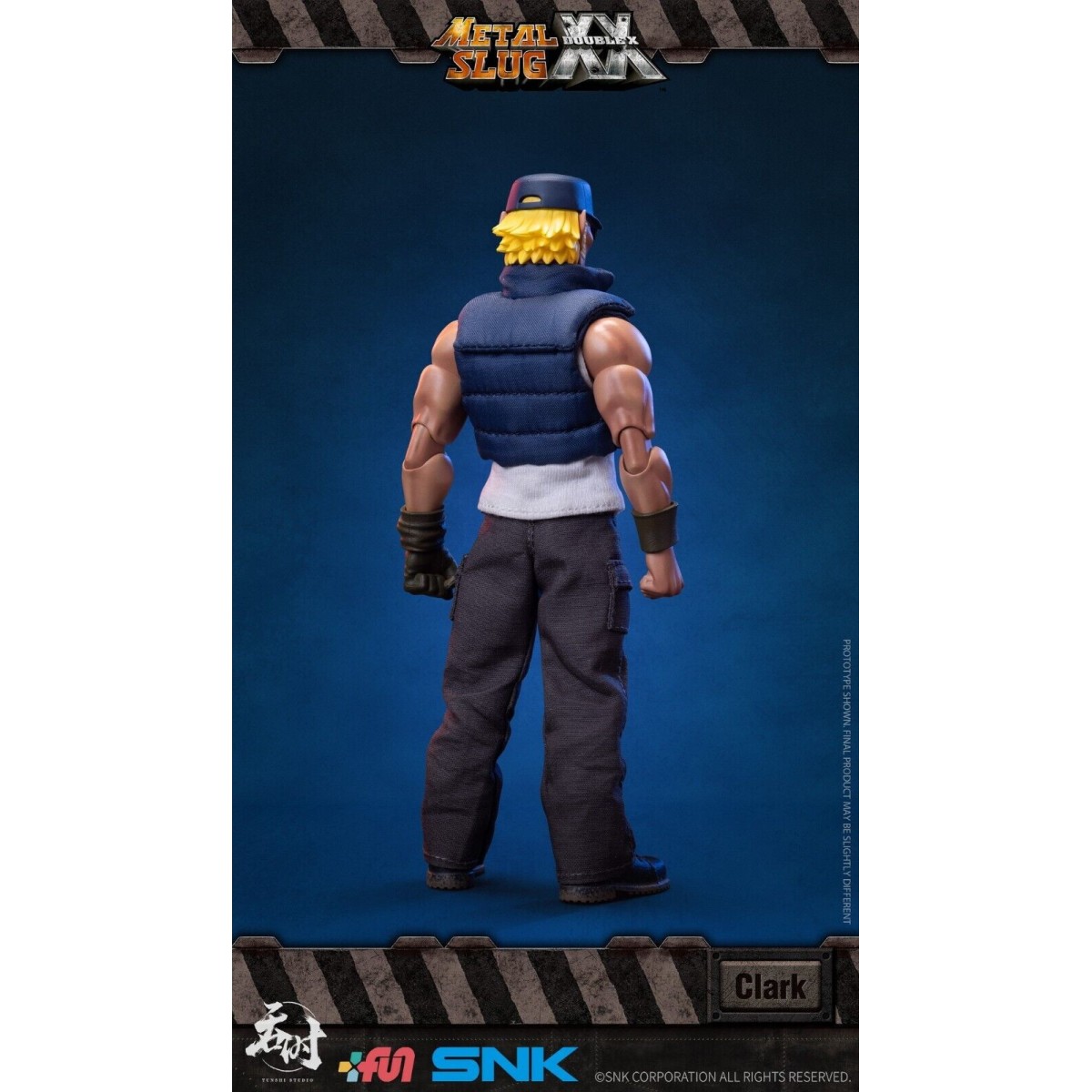 Tunshi Studio - Metal Slug XX - Clark Still 1/12 - Guerrieri Ikari