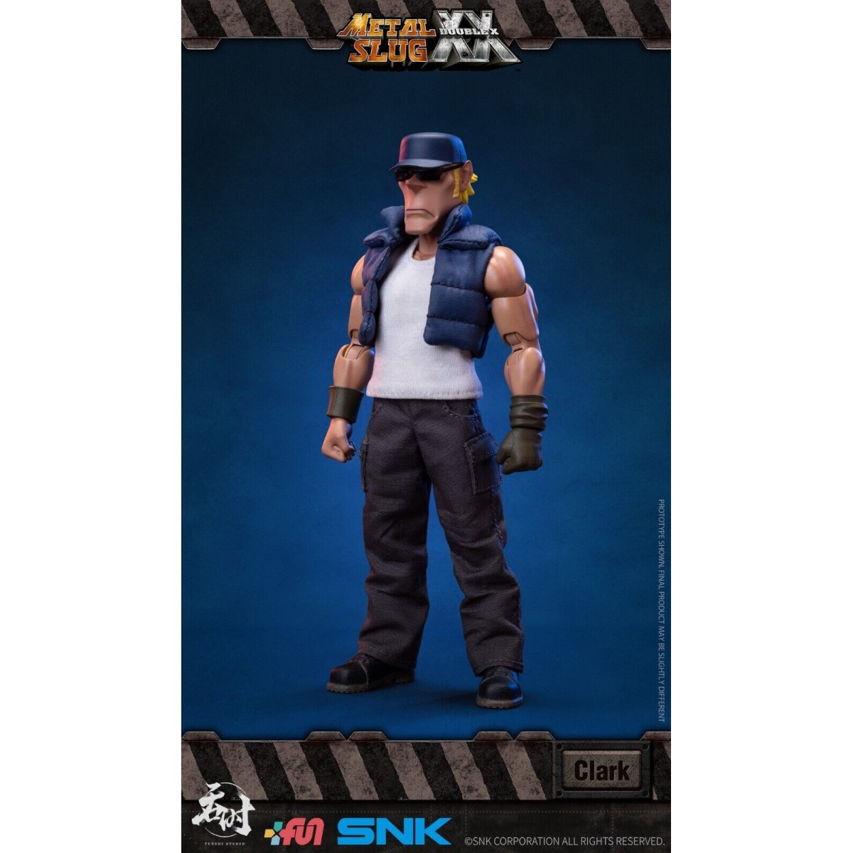 Tunshi Studio - Metal Slug XX - Clark Still 1/12 - Guerrieri Ikari