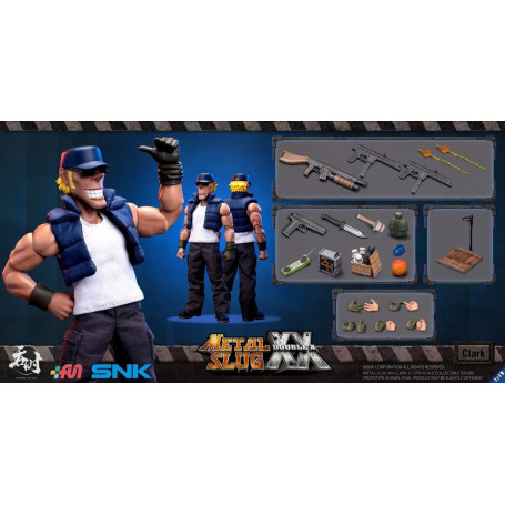 Tunshi Studio - Metal Slug XX - Clark Still 1/12 - Guerrieri Ikari