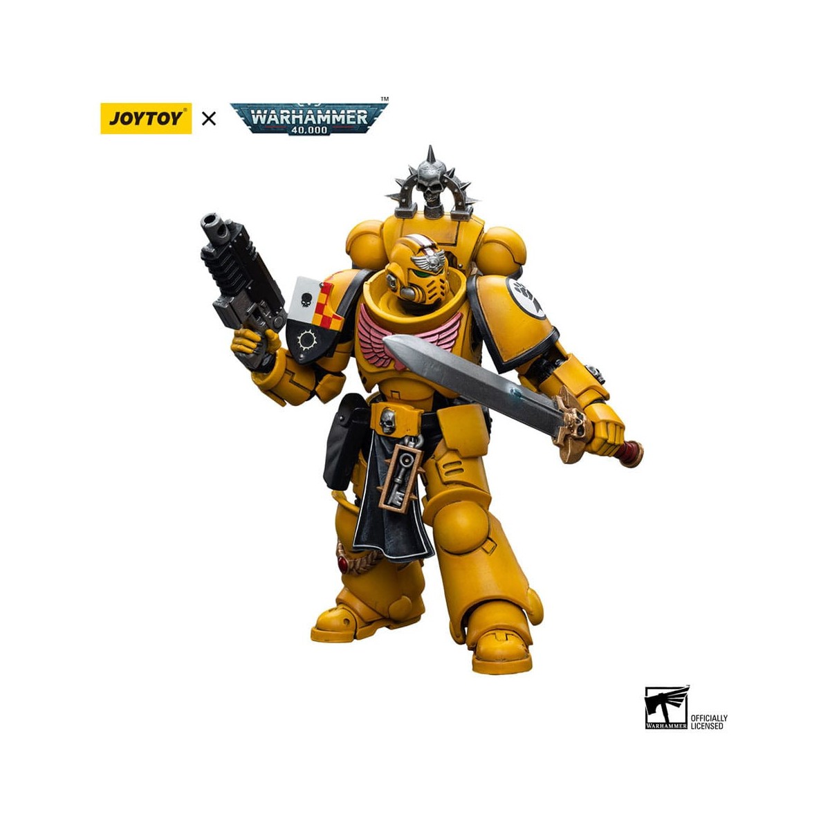 JoyToy Space marines - Pugni imperiali - Tenente con spada di potere 1/18 - Warhammer 40K