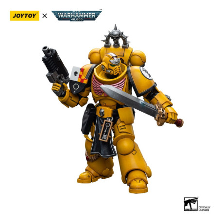 JoyToy Space marines - Pugni imperiali - Tenente con spada di potere 1/18 - Warhammer 40K