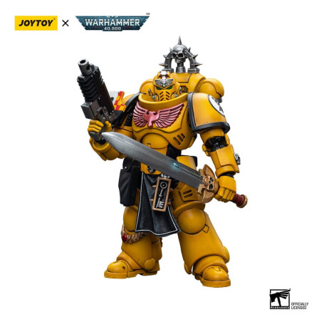 JoyToy Space marines - Pugni imperiali - Tenente con spada di potere 1/18 - Warhammer 40K