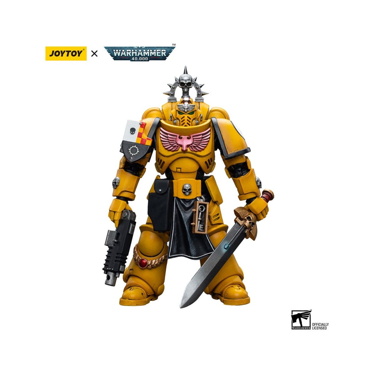 JoyToy Space marines - Pugni imperiali - Tenente con spada di potere 1/18 - Warhammer 40K