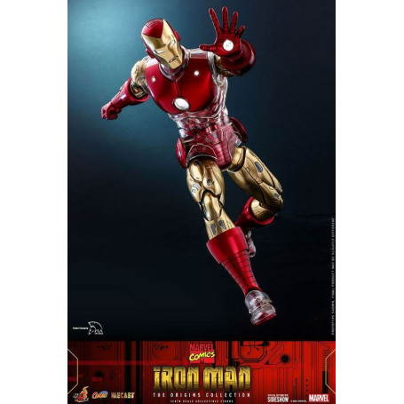 Hot toys - Iron Man - Fumetto Marvel Collezione Origini 1/6