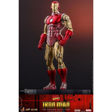 Hot toys - Iron Man - Fumetto Marvel Collezione Origini 1/6