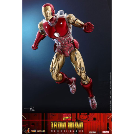 Hot toys - Iron Man - Fumetto Marvel Collezione Origini 1/6