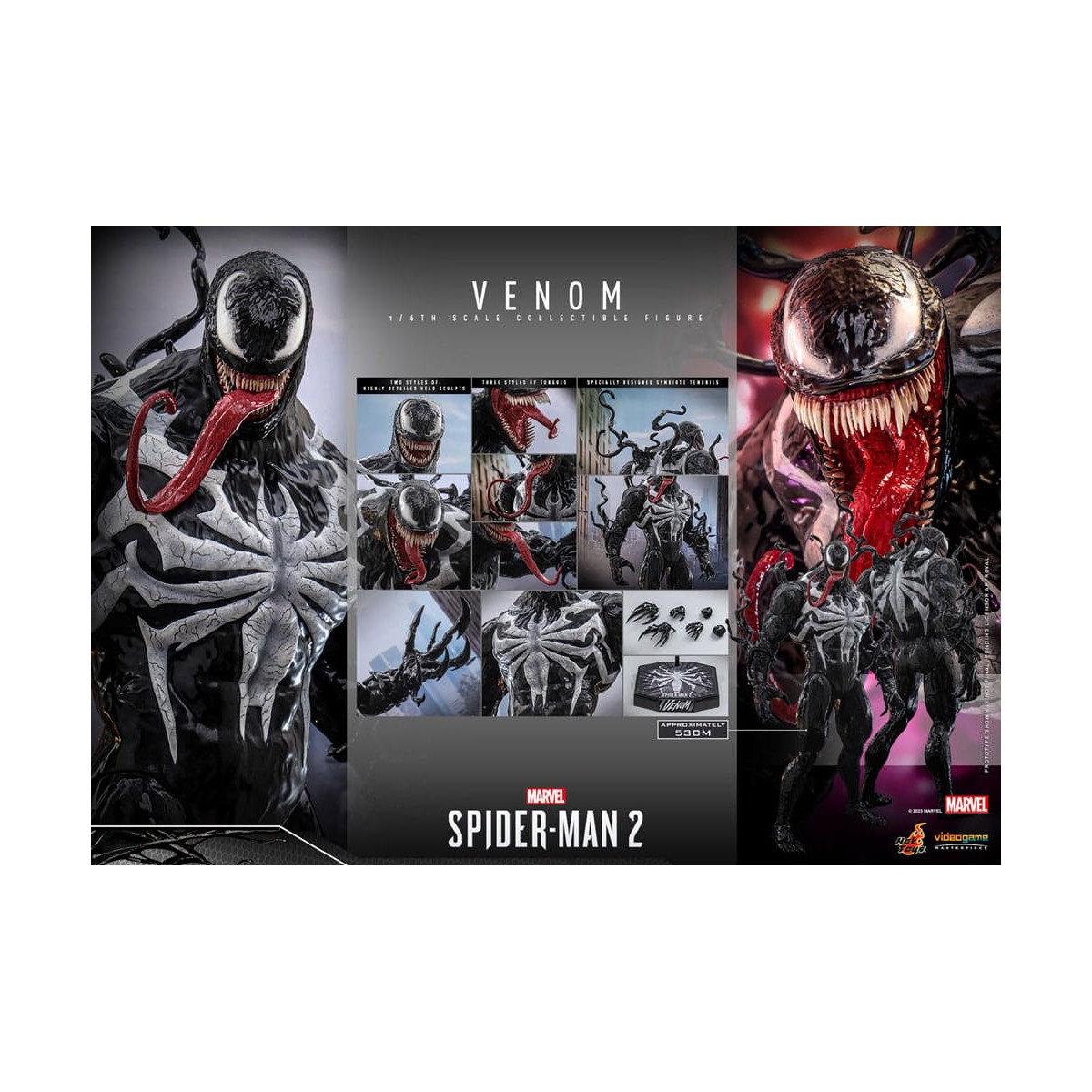 Hot Toys Marvel Spider-Man 2 - VENOM - Video Game Masterpiece 1/6