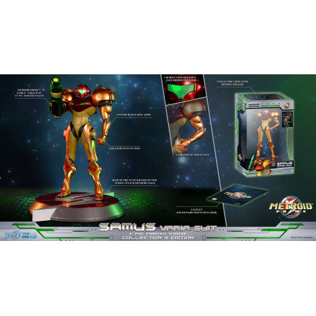 First 4 Figures - Metroid - Statua in PVC SAMUS VARIA SUIT Edizione da Collezione