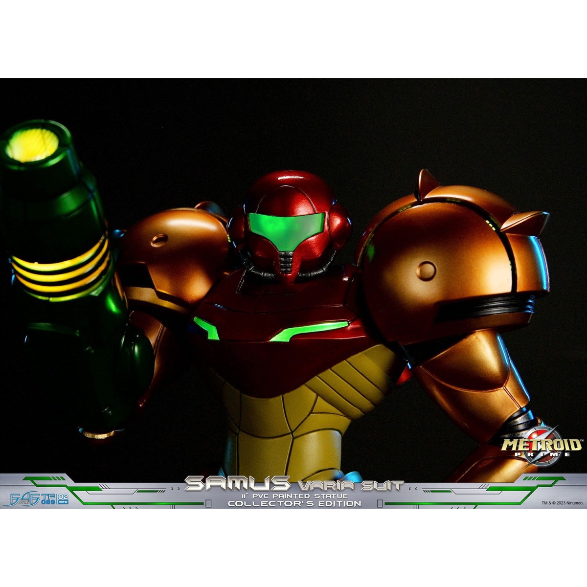 First 4 Figures - Metroid - Statua in PVC SAMUS VARIA SUIT Edizione da Collezione