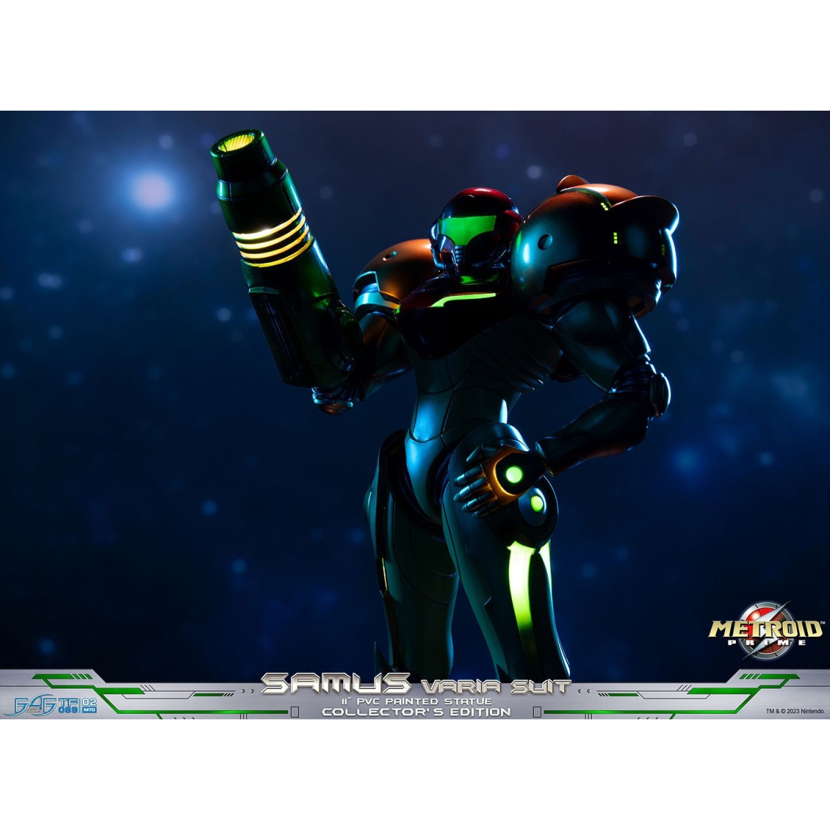 First 4 Figures - Metroid - Statua in PVC SAMUS VARIA SUIT Edizione da Collezione